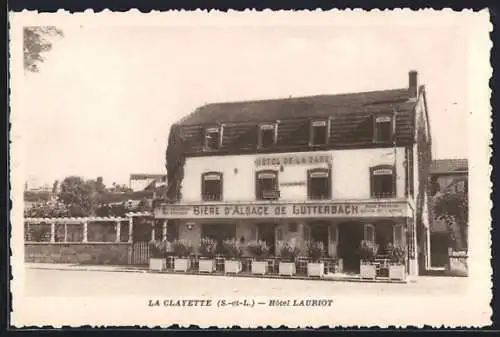 AK La Clayette, Hotel Lauriot