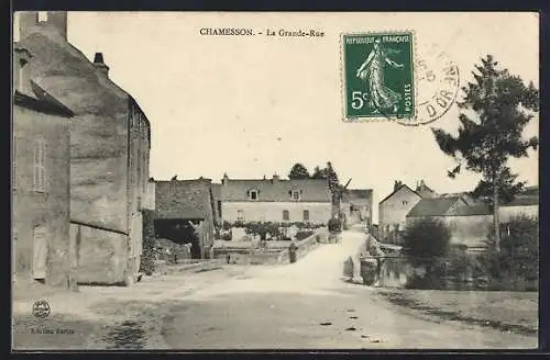 AK Chamesson, La Grande Rue