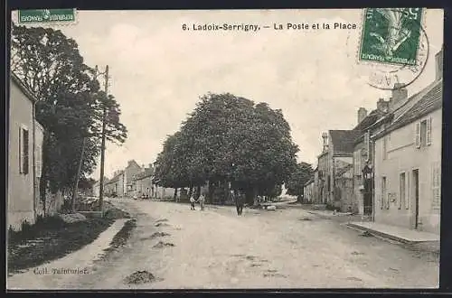 AK Ladoix-Serrigny, La Poste et la Place