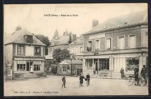 AK Gacé, Place de la Halle