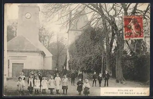 AK Bailly, Eglise et Chateau