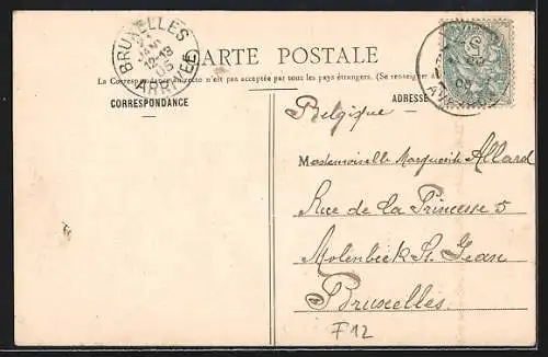 AK Decazeville, Rue Cayrade, Partie haute, Strassenpartie