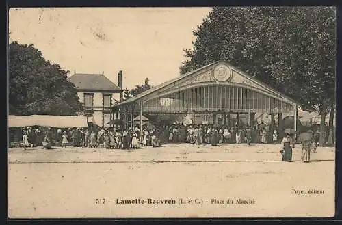 AK Lamotte-Beuvron, Place du Marché