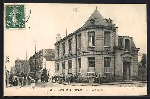 AK Levallois-Perret, La Rue Gravel