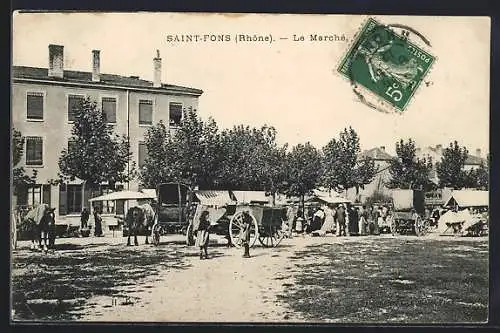 AK Saint-Fons, le Marché