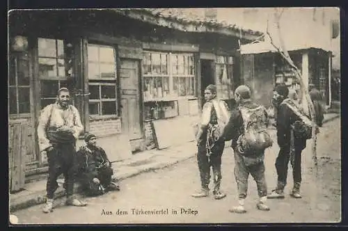 AK Prilep, Ansicht im Türkenviertel