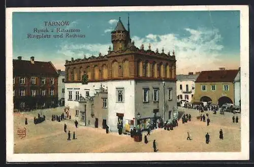 AK Tarnow, Ringplatz und Rathaus