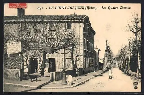 AK Le Point-du-Jour, Les Quatre Chemins