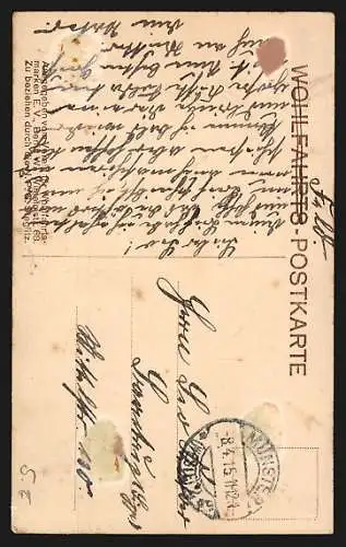 AK Kronprinzessin Cecilie und ihre vier Söhne