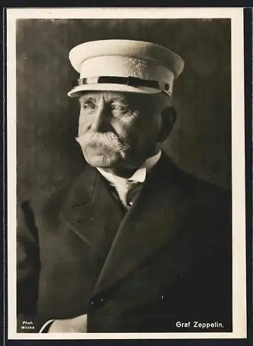 AK Portrait von Graf Zeppelin