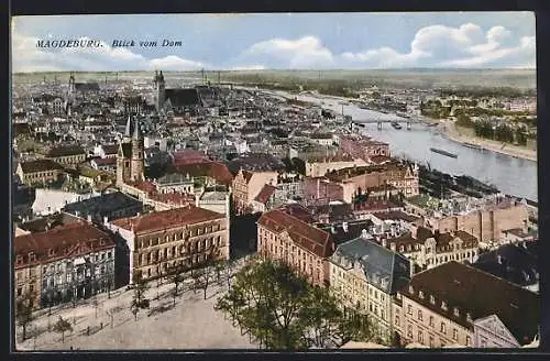 AK Magdeburg, Blick vom Dom