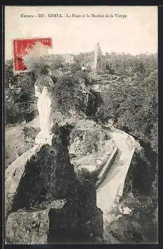 AK Gimel, Le Pont et le Rocher de la Vierge