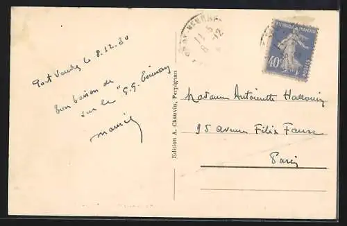 AK Port-Vendres, Gouverneur Général Tirman