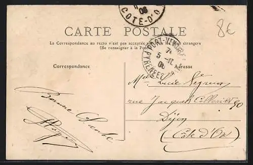 AK Port-Vendres, Arrivée de la Medjerda d`Oran