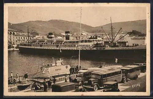 AK Port-Vendres, Le Paquebot El Kantara