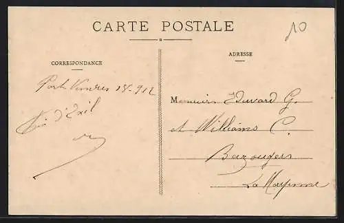 AK Port-Vendres, Passagierschiff Medjerda läuft nach Oran aus