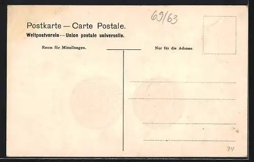 Präge-AK Münze mit Prinzregent Luitpold, bayrische Briefmarken