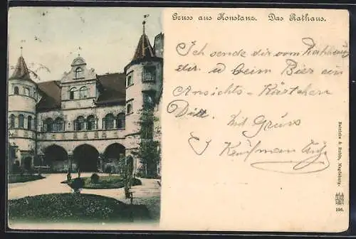 AK Konstanz, Das Rathaus