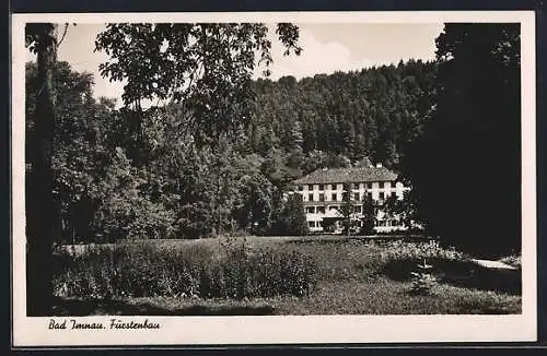 AK Bad Imnau, Blick zum Fürstenbau