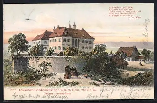 AK Schliengen, Pension Schloss Bürgeln a. d. Höh