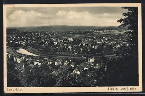 AK Saarbrücken, Blick auf den Staden