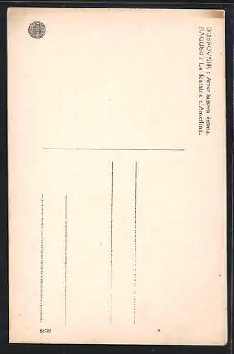 AK Raguse, La fontaine d`Amerling