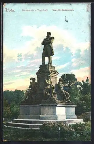 AK Pola, Tegetthoffmonument