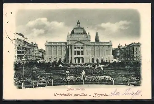 AK Zagreb, Umietnicki pavillon, Juzno procelje