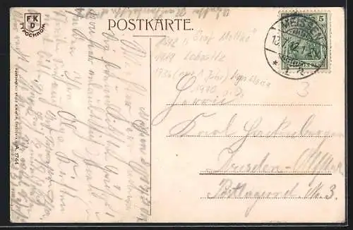 AK Meissen, Geipelburg, Dampfer Graf Moltke an der Anlegestelle auf der Elbe