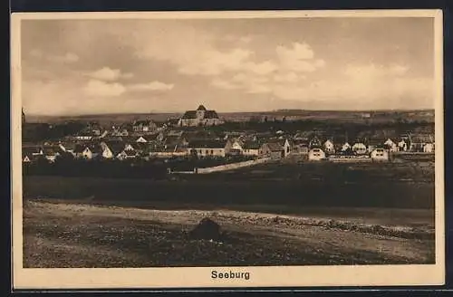 AK Seeburg / Oberröblingen, Ansicht vom Feld aus