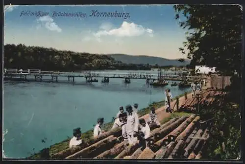 AK Klosterneuburg, Feldmässiger Brückenschlag