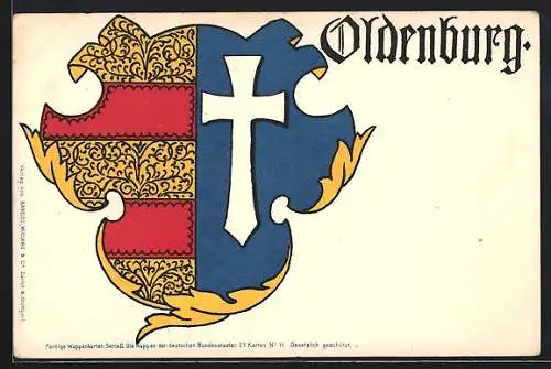 Lithographie Oldenburg, Wappen