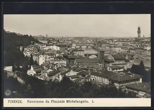 AK Firenze, Panorama da Piazzale Michelangelo