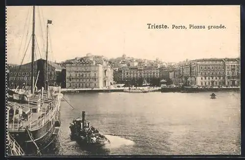 AK Trieste, Porto, Piazza grande