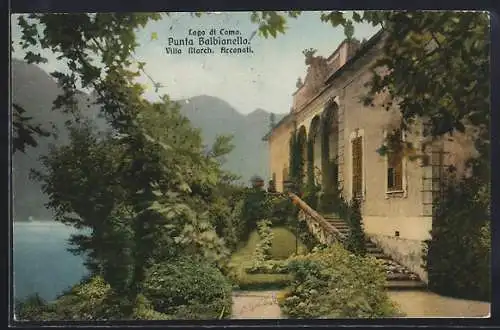 AK Punta Balbianello /Lago di Como, Villa March, Arconati