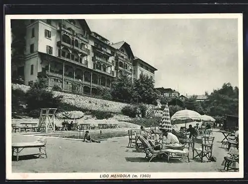 AK Lido Mendola, Hotel mit Schwimmbecken