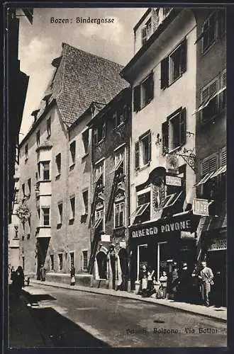 AK Bozen, Partie in der Bindergasse