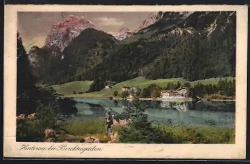 AK Berchtesgaden, Partie am Hintersee