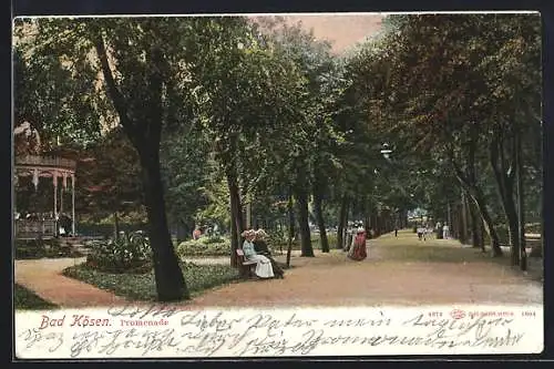 AK Bad Kösen, Promenade