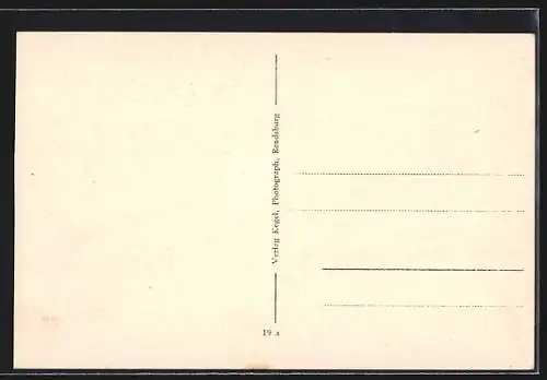 AK Rendsburg, Gasthaus Nobiskruger Gehölz, Bes. Martin Meins, Sitze im Freien