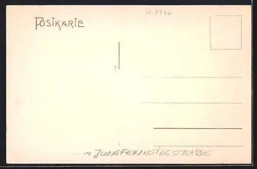 AK Rendsburg, Partie in der Jungfernstieg-Strasse