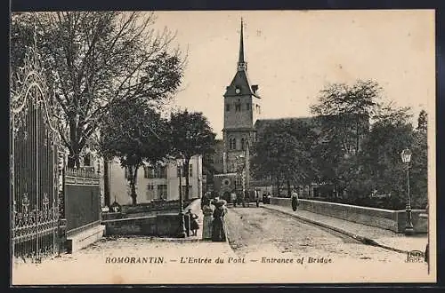 AK Romorantin, L`Entrée du Pont