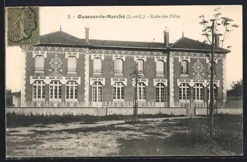 AK Ouzouer-le-Marché, École des Filles