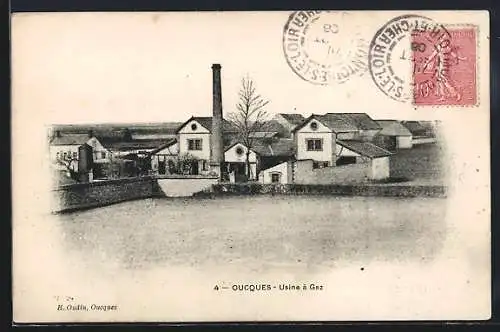 AK Oucques, Usine à Gaz