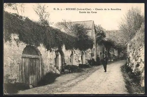 AK Bourré, Chemin de la Batardière, Entrée des Caves