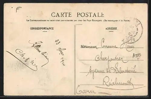 AK La Motte-Beuvron, Villa Printanière près de la gare