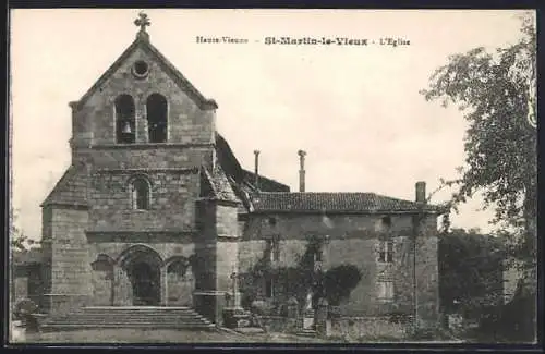 AK Saint-Martin-le-Vieux, L`Église