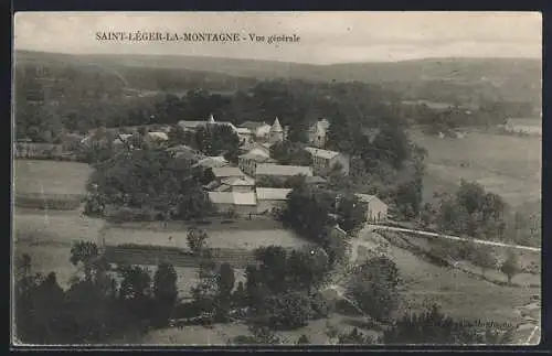 AK Saint-Léger-la-Montagne, Vue générale