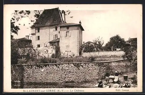 AK Saint-Laurent-sur-Gorre, Le Château