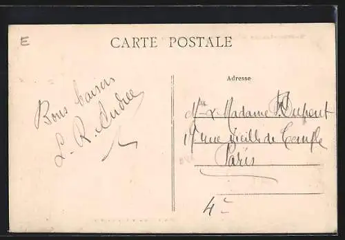 AK Saint-Priest-Taurion, Vue générale du Bourg